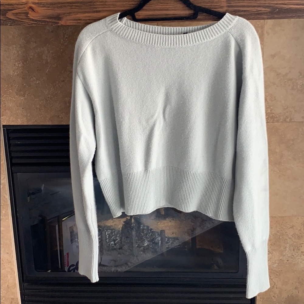 Vince light blue cashmere sweater